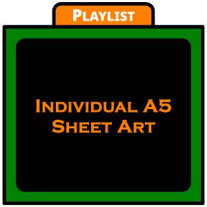 Individual A5 Sheet Art